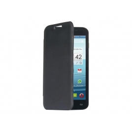 Funda Movil Mediacom Flip Case Black para Phonepad G500