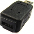 Adaptador Kablex Micro USB B Hembra / Mini USB B Macho