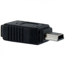 Adaptador Startech Micro USB B Hembra / Mini USB B Macho