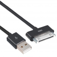 Cable Kablex USB para iPod iPad iPhone 1.8M Black