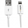 Cable Startech USB 2.0 a Macho / Apple Lightning Macho 0.15M White