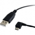 Cable Startech USB 2.0 a Macho / Micro USB B Macho Acodado Izquierdo 0.9M