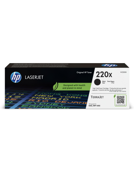 TONER HP 220X BLACK 4202DN 4202DW 4302FDW 4302FDN 4302DW 7500 PAG
