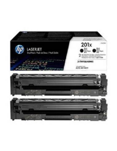 TONER HP 201X BLACK GRAN CAPACIDAD DUALPACK...