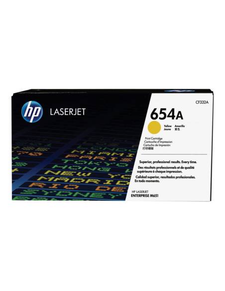 TONER HP 654A YELLOW MFP M651 15000 PAG