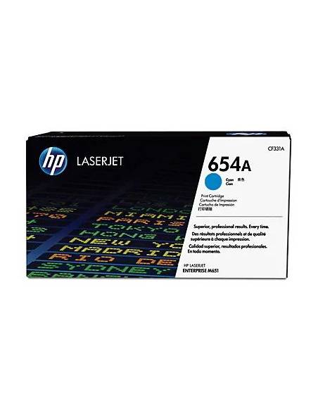 TONER HP 654A CYAN MFP M651 15000 PAG