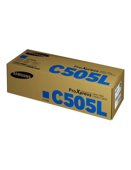 TONER HP SAMSUNG 505L CLT-C505L CYAN SL-C2620 SL-C2670 3500 PAG