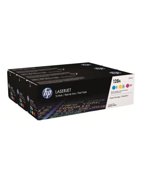 TONER HP 128A MULTIPACK CM1415 CP1525 3X 1300 PAG