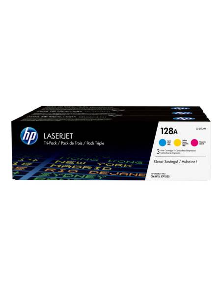 TONER HP 128A MULTIPACK CM1415 CP1525 3X 1300 PAG