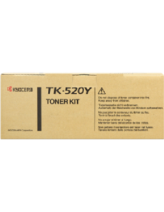 TONER KYOCERA TK520 YELLOW FSC5015N 4000 PAG
