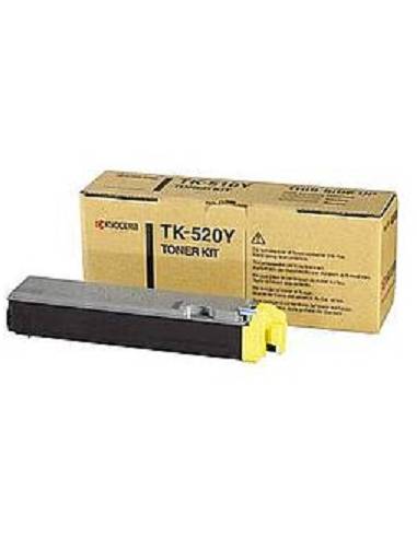 TONER KYOCERA TK520 YELLOW FSC5015N 4000 PAG