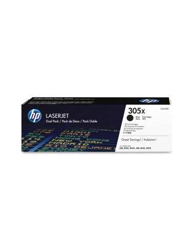 TONER HP 305X BLACK GRAN CAPACIDAD DUALPACK 300...