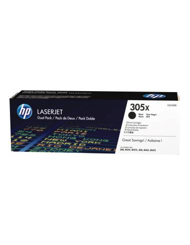 TONER HP 305X BLACK GRAN CAPACIDAD DUALPACK 300...