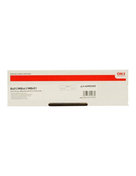 TONER OKI 44992402 BLACK B401 MB441 MB451 2500 PAG