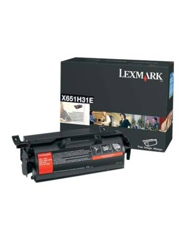 TONER LEXMARK X651H31E BLACK X651 X652 X654...