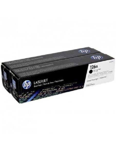 TONER HP 126A BLACK DUALPACK CP1025 2X 1200 PAG