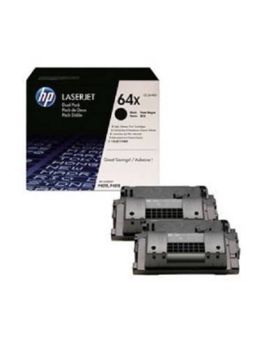 TONER HP 64X BLACK GRAN CAPACIDAD DUALPACK...