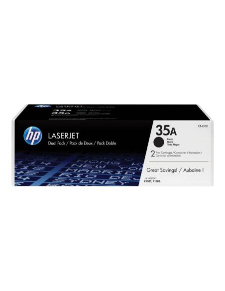 TONER HP 35A BLACK DUALPACK P1005 P1006 2X 1500 PAG