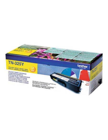 TONER BROTHER TN325 YELLOW HL-4150CDN/4570CDW/4570CDWT 3500 PAG