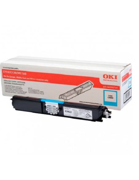 TONER OKI 44250719 CYAN C100 1500 PAG