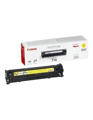 TONER CANON 716 YELLOW LBP5050/LBP5050N 1500 PAG