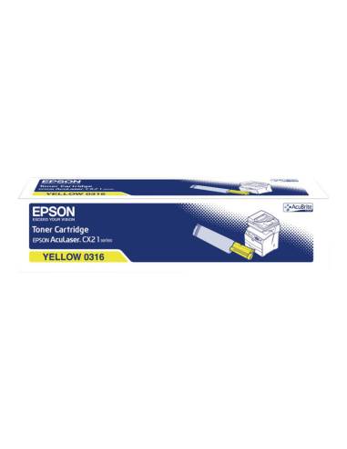 TONER EPSON 0316 YELLOW CX21 5000 PAG