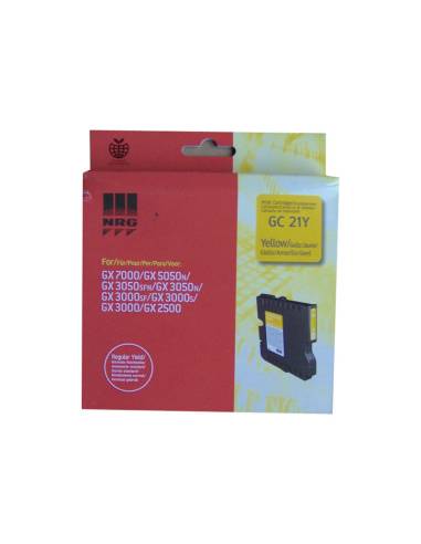 CARTUCHO GEL RICOH GC21 YELLOW GX3000 GX3050...