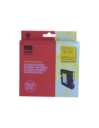 CARTUCHO GEL RICOH GC21 YELLOW GX3000 GX3050...