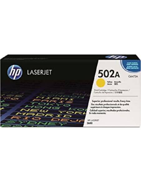 TONER HP 502A YELLOW 3600 4000 PAG