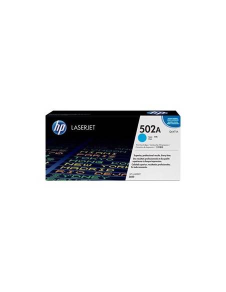 TONER HP 502A CYAN 3600 4000 PAG