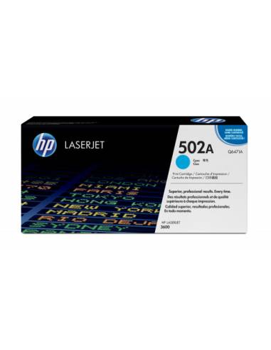 TONER HP 502A CYAN 3600 4000 PAG
