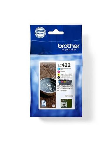 CARTUCHO BROTHER LC422 MULTIPACK MFC J5340DW...