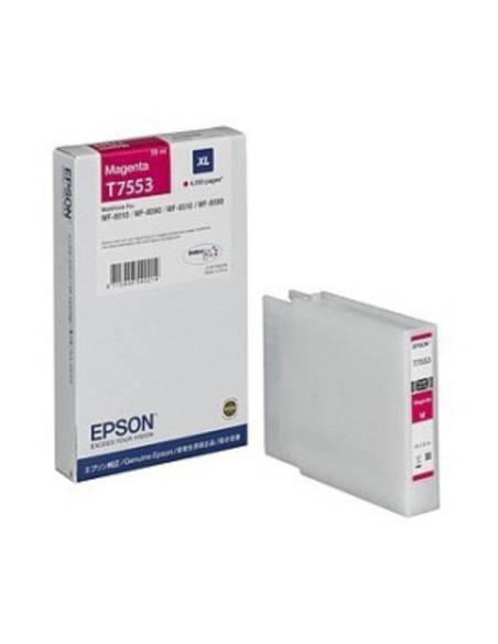 CARTUCHO EPSON T7553XL MAGENTA WF PRO WF-8010 WF-8090 WF-8510 WF-8590