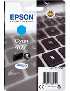 CARTUCHO EPSON 407L CYAN WF-4745
