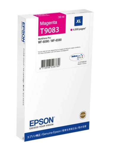 CARTUCHO EPSON T9083XL MAGENTA WF-6590