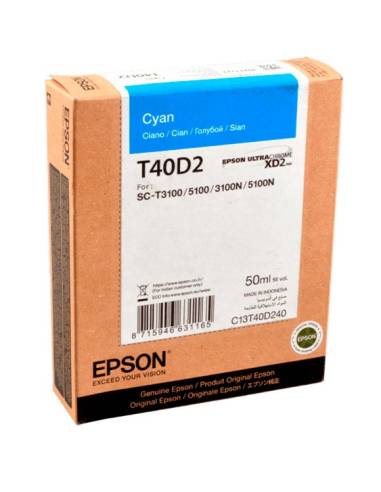 CARTUCHO EPSON T40D240 SURECOLOR CYAN