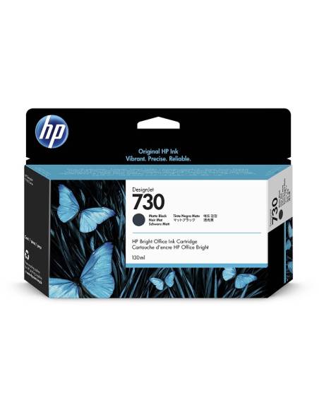 CARTUCHO HP 730 BLACK MATTE DESIGNJET T1600 T2600