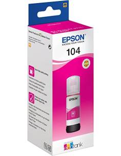 BOTE DE TINTA EPSON 104 MAGENTA 65ML ECOTANK