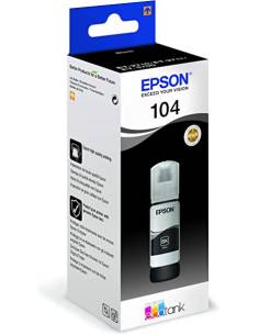 BOTE DE TINTA EPSON 104 BLACK 65ML ECOTANK