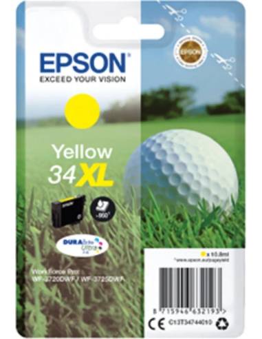 CARTUCHO EPSON 34XL YELLOW WORKFORCE PRO...