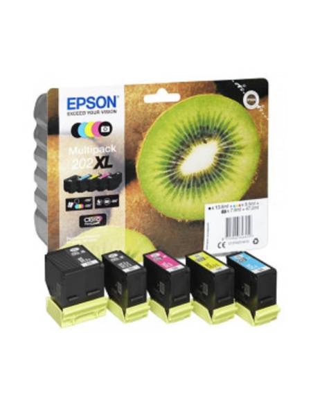 CARTUCHO EPSON 202XL MULTIPACK CLARIA PREMIUM XP-6000/XP-6005