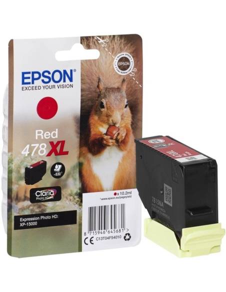 CARTUCHO EPSON 478XL RED EXPRESSION PHOTO XP-15000 830 PAG