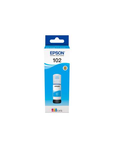 BOTE DE TINTA EPSON 102 CYAN 70ML ECOTANK...