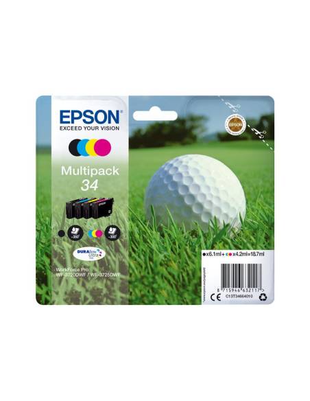 CARTUCHO EPSON 34 MULTIPACK WORKFORCE PRO WF-3720