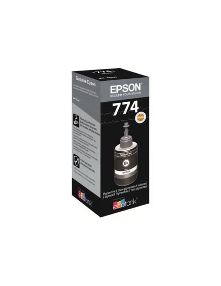 BOTE DE TINTA EPSON T7741 BLACK 140ML EPSON L1455 L605 L655