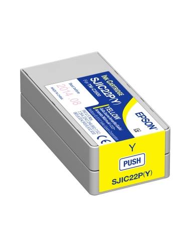 CARTUCHO EPSON SJIC22P YELLOW TM-C3500