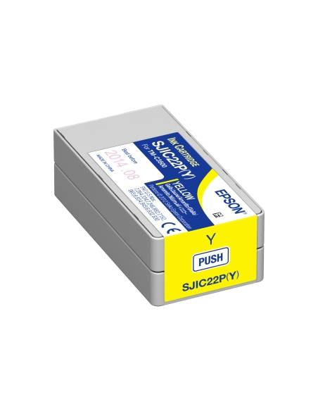 CARTUCHO EPSON SJIC22P YELLOW TM-C3500