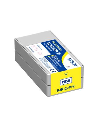 CARTUCHO EPSON SJIC22P YELLOW TM-C3500