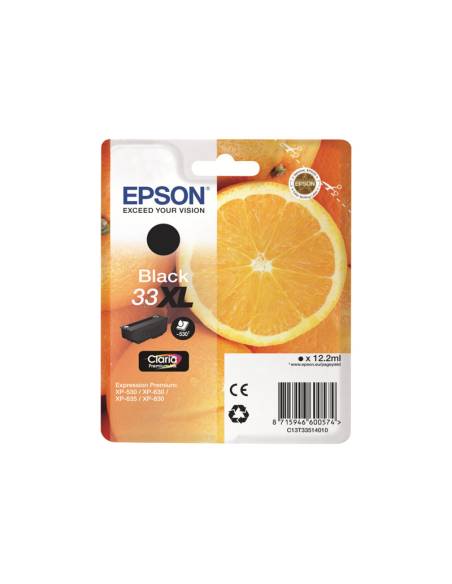 CARTUCHO EPSON 33XL BLACK EXPRESSION HOME XP-63 830 EXPRESSION PREMIUM XP-530