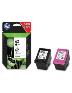 CARTUCHO HP 62 BLACK Y 62 COLOR COMBO PACK